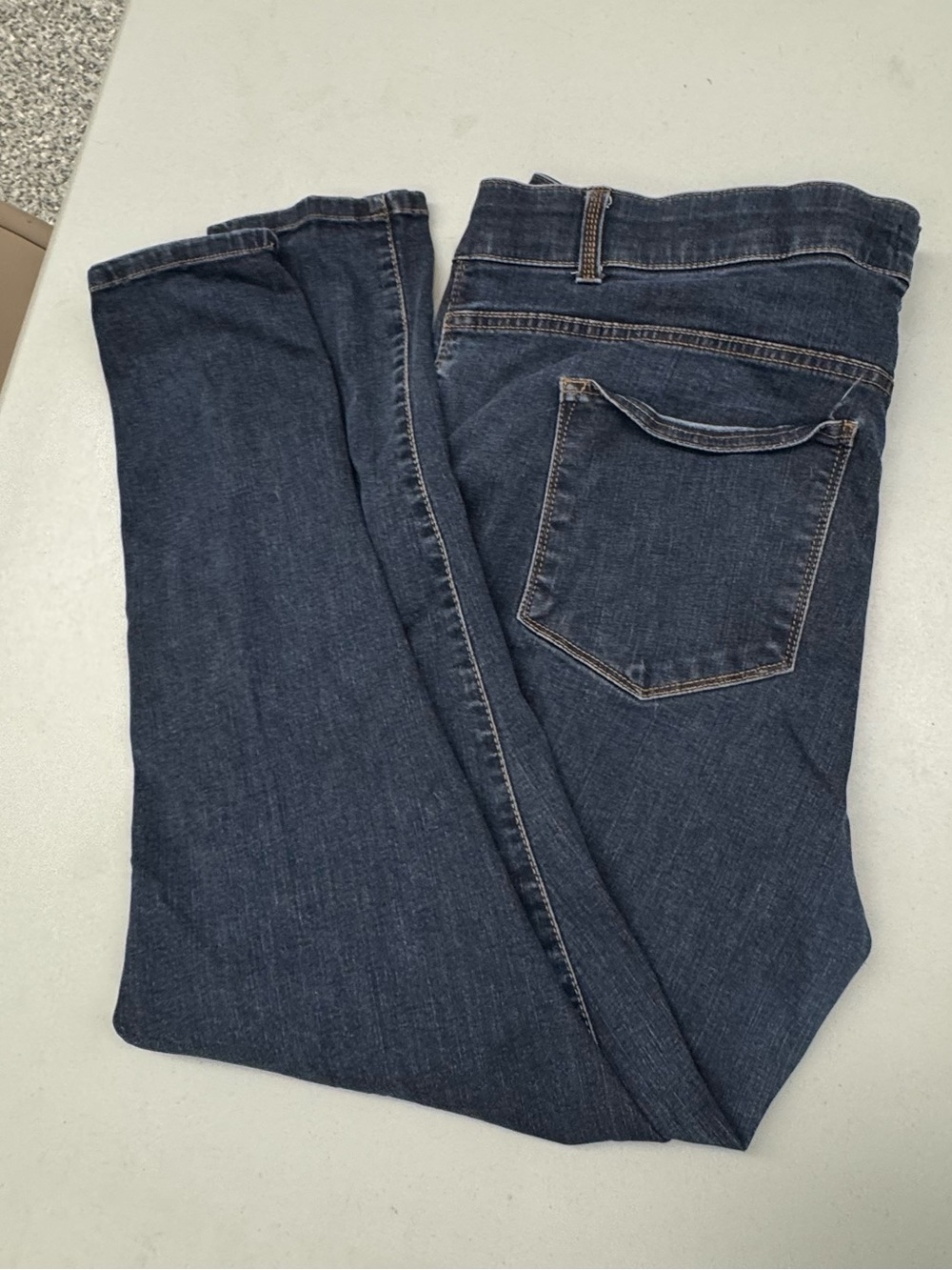 LuLaRoe Women's Skinny Jeans in Dark Indigo tummy control waistband Size 20/40